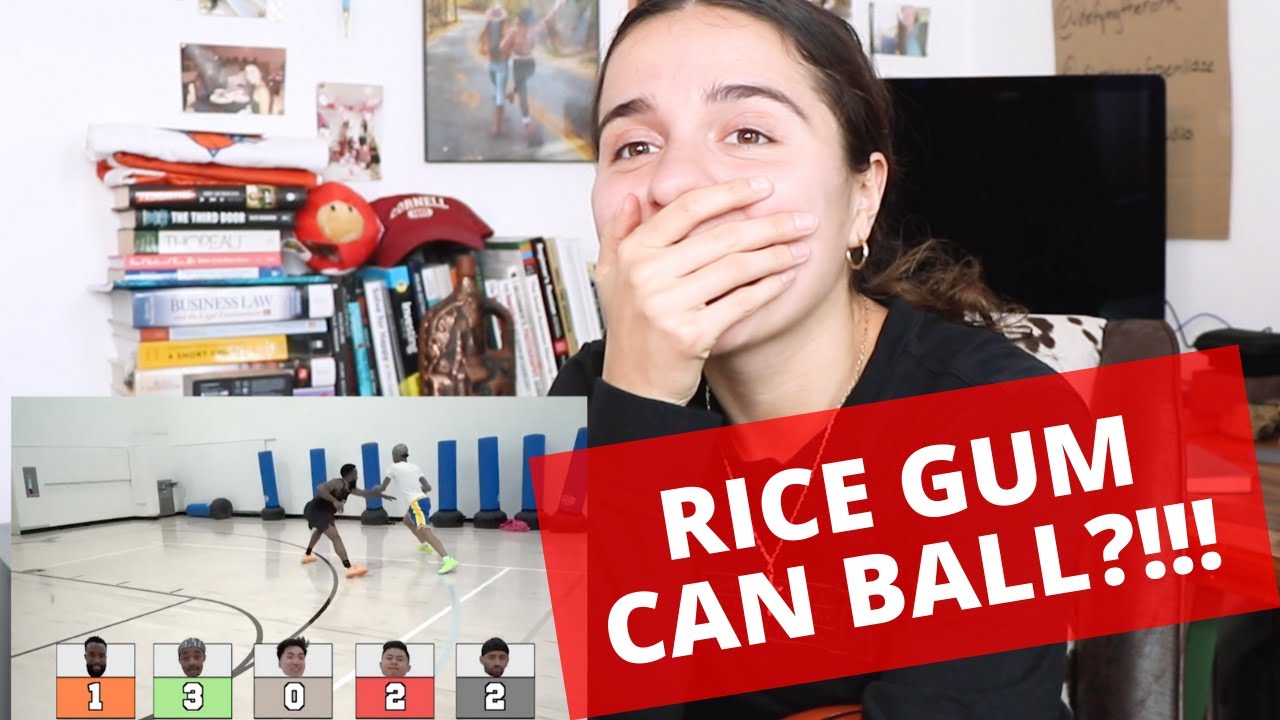 RICE GUM CAN BALL?? (LEARNED SO MUCH FROM THIS KING OF THE COURT BASKETBALL VID!)