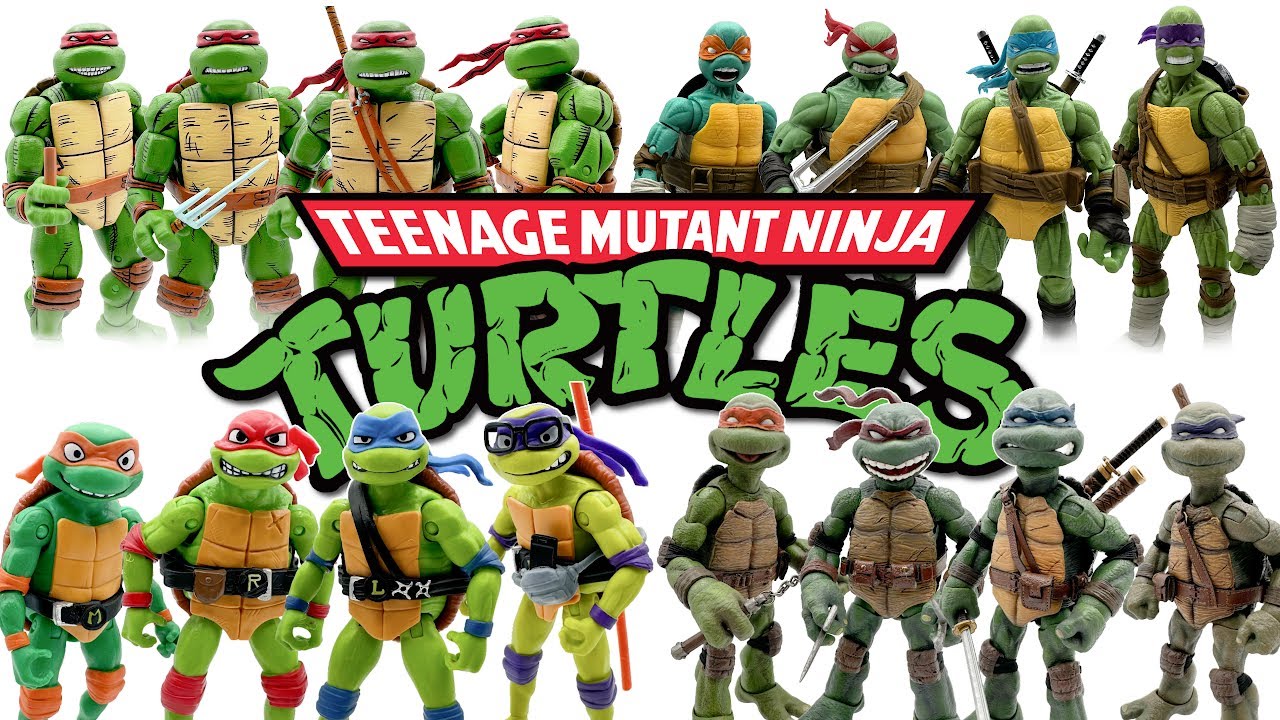 Кто сделал ЛУЧШИЕ фигурки TMNT?!?! Черепашки-ниндзя!!!