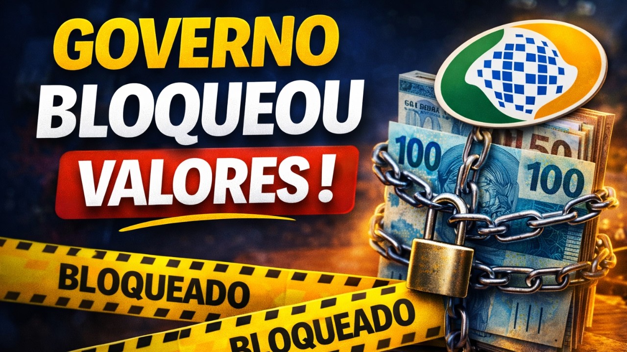 🔴 GOVERNO BLOQUEOU VALORES DE ADIANTAMENTO ! - ISSO VAI LHE AFETAR ?