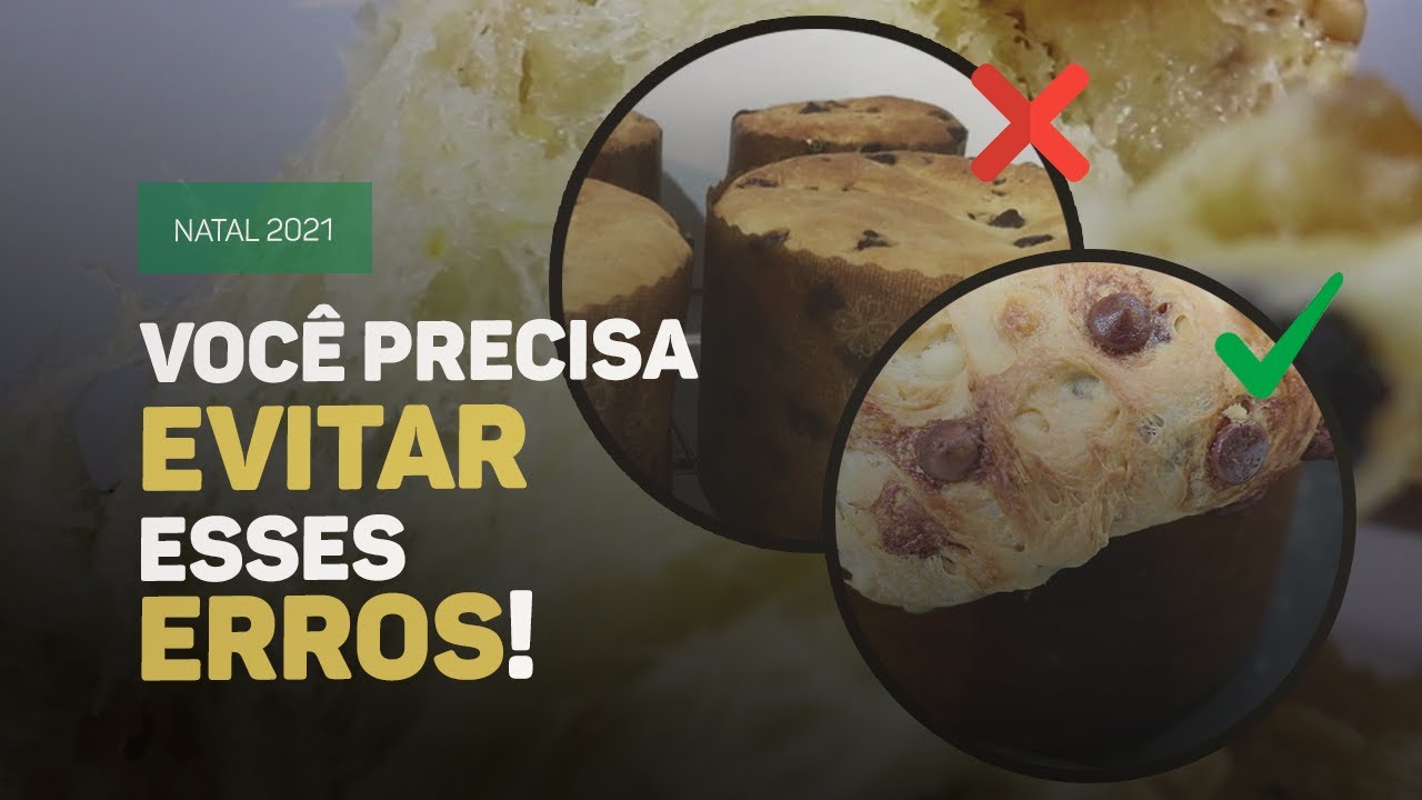 PANETONE MASSUDO, POR QUE ISSO ACONTECE E COMO EVITAR?