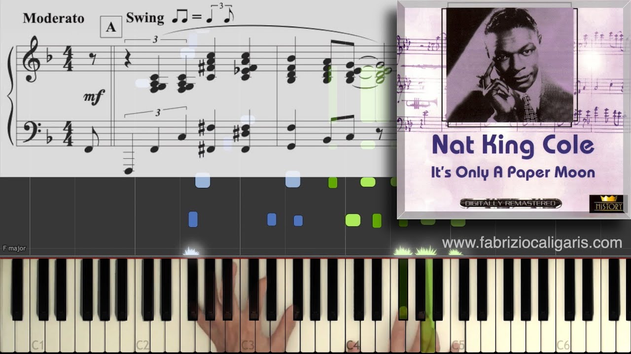 It's Only A Paper Moon - Piano cover - PDF - Midi