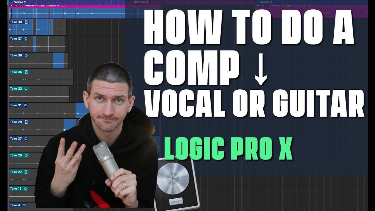 How To Do a Comp in Logic with Guitar or Vocal