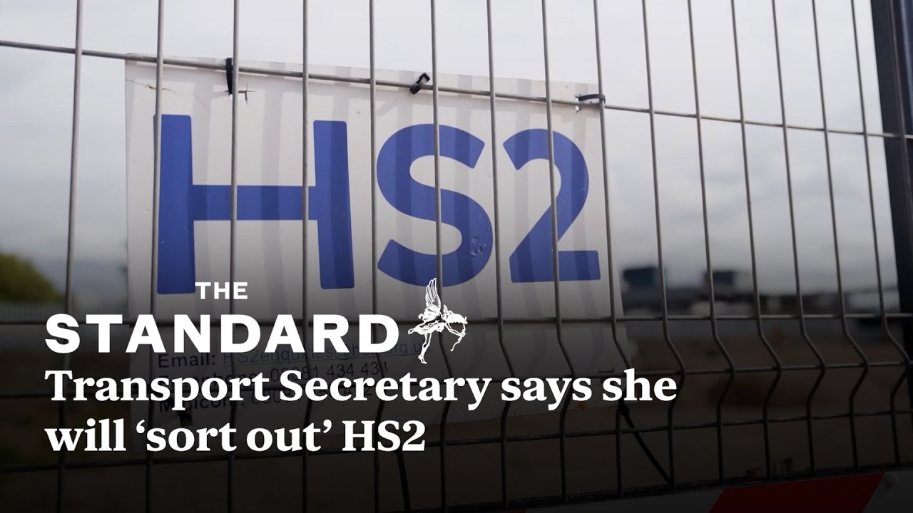 Transport Secretary says she will &lsquo;sort out&rsquo; HS2 and confirms opening will be delayed