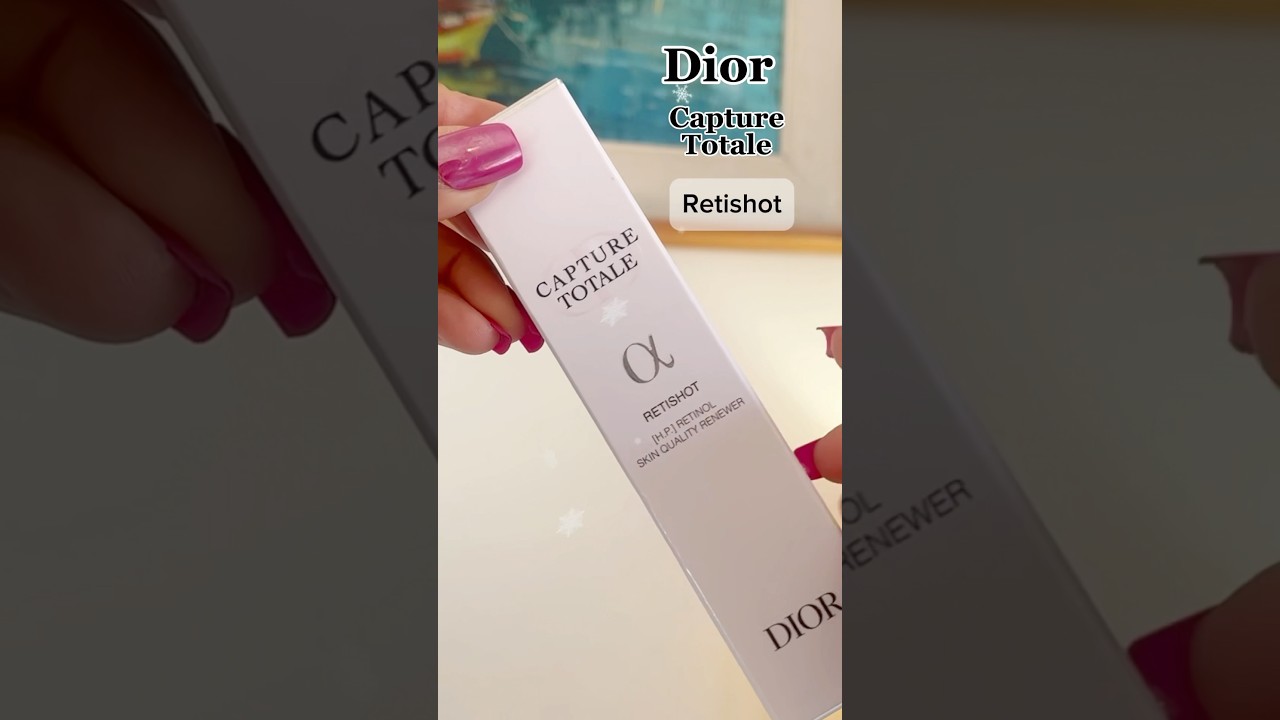 TEST Dior's Capture Totale Retishot: My Skincare Review! 😲