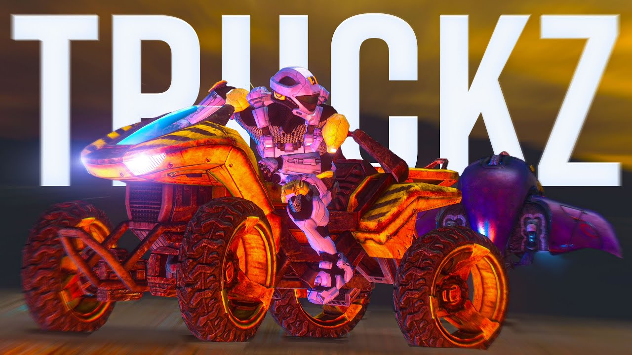 The 'Monster Truckz' Mode in Halo 3!