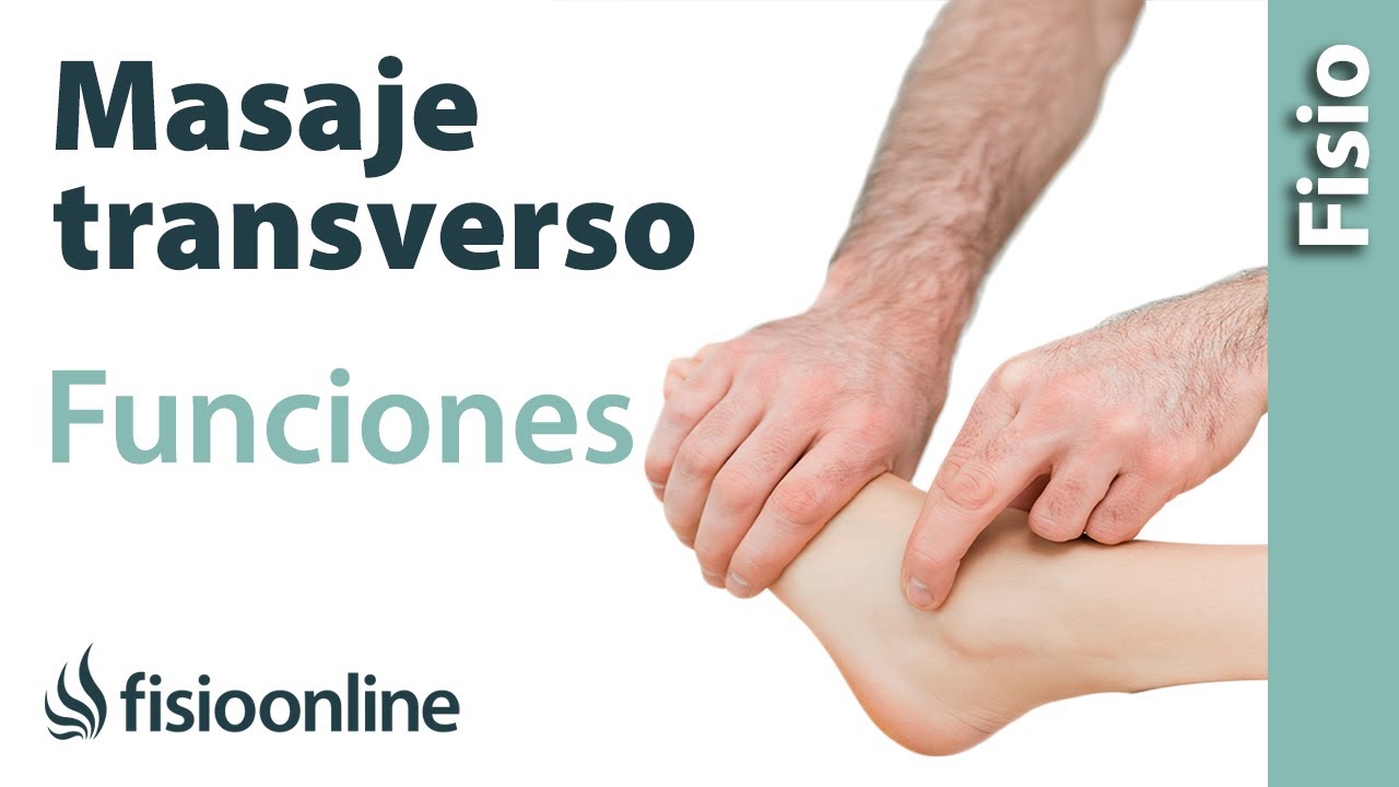 ¿Qué es el masaje transverso profundo o Cyriax? ¿Para qué sirve?