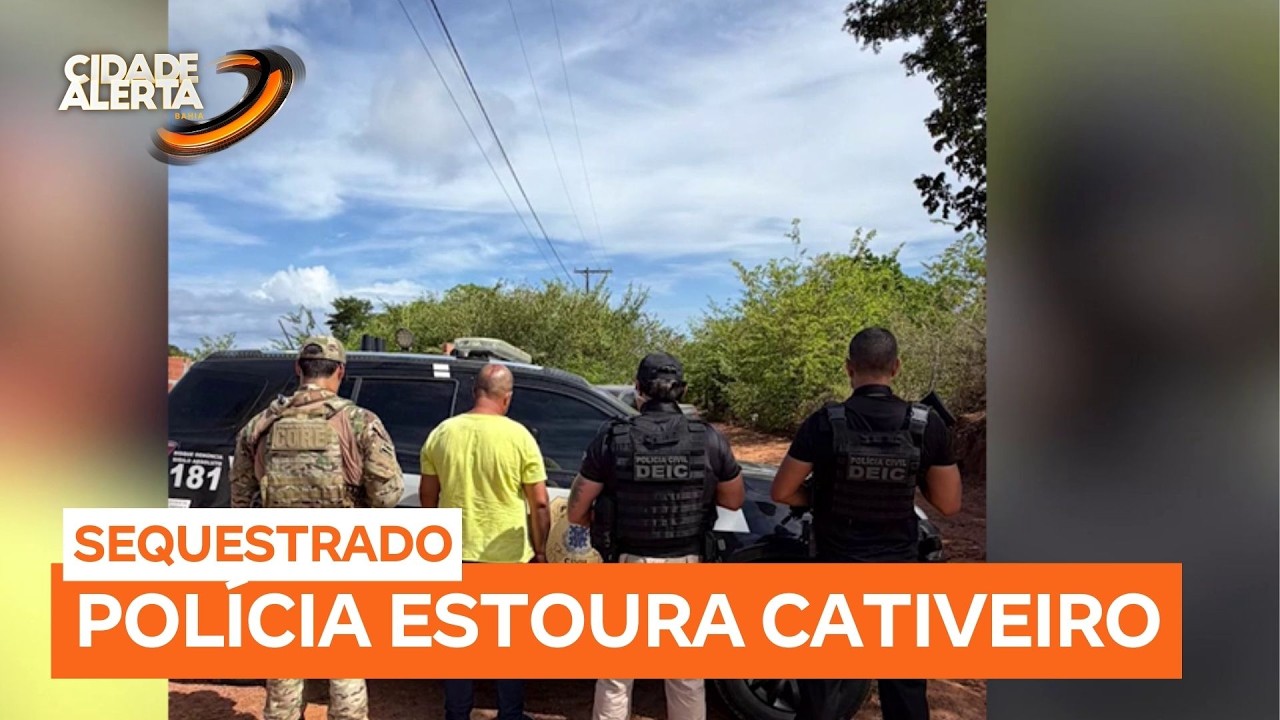 Homem é resgatado após passar 24 horas refém de bandidos em Camaçari (BA)