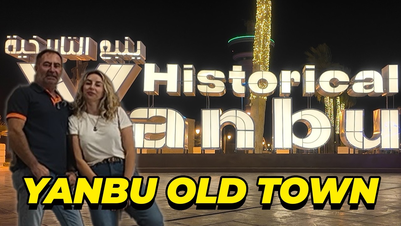 Hem &ccedil;alışırız, hem gezeriz.. Suudi Arabistan Yanbu&rsquo;da Gece (Vlog #6)