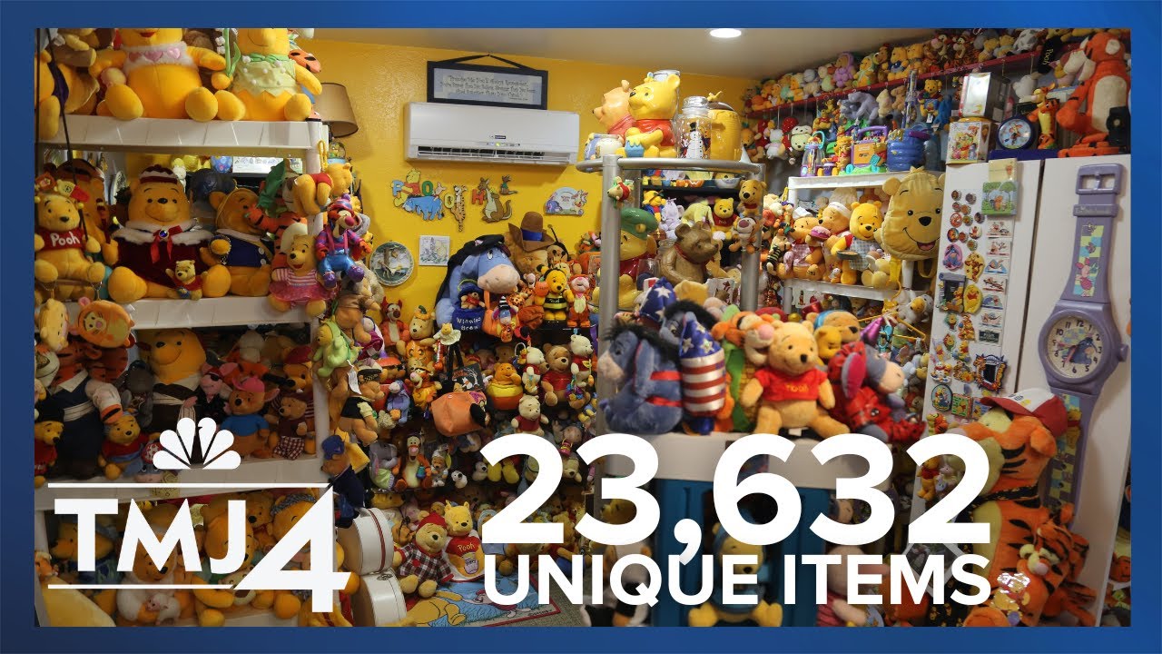 Woman keeps breaking her own Winnie the Pooh world record