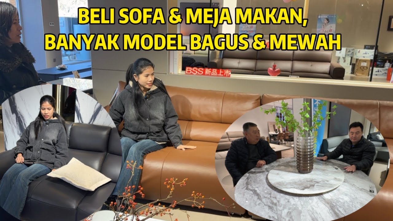 BELI SOFA & MEJA MAKAN UNTUK RUMAH BARU, BAHAN BAGUS HARGANYA TERJANGKAU 