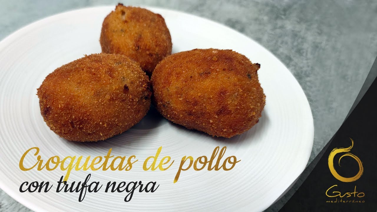 Croquetas de Pollo y Trufa Fresca