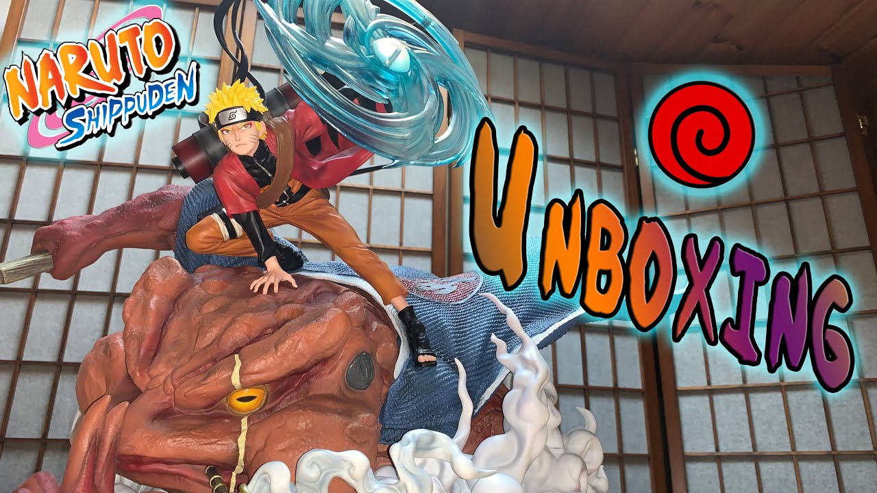 Naruto Sage Mode & Gamabunta! - Up Art Studio & Mini Studio - Resin Statue Unboxing
