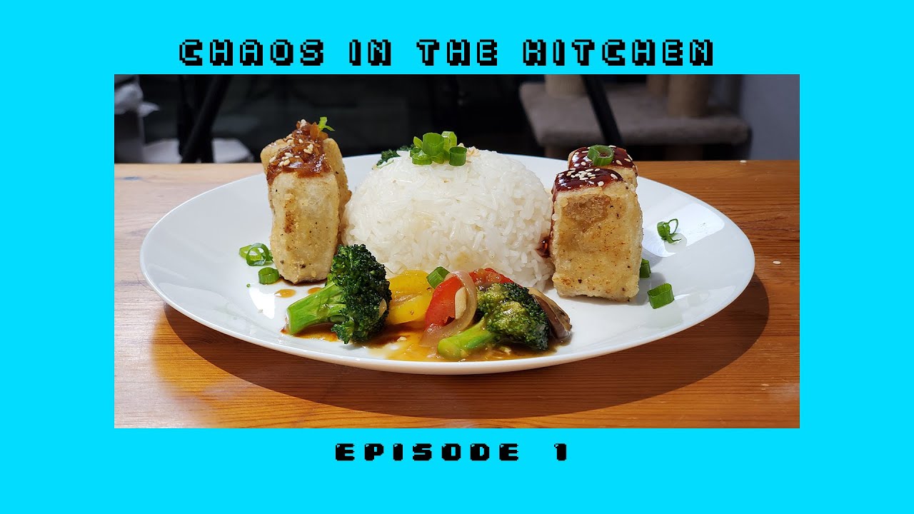 Chaos In The Kitchen - Episode 1 - Fried Chicken But Make It Vegan
