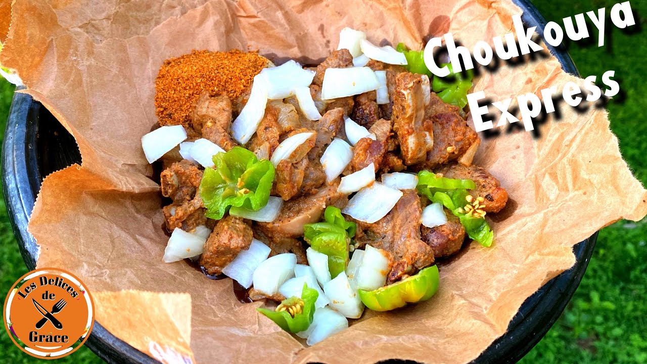 CHOUKOUYA DE MOUTON  À LA POÊLE avec son kANKANKAN