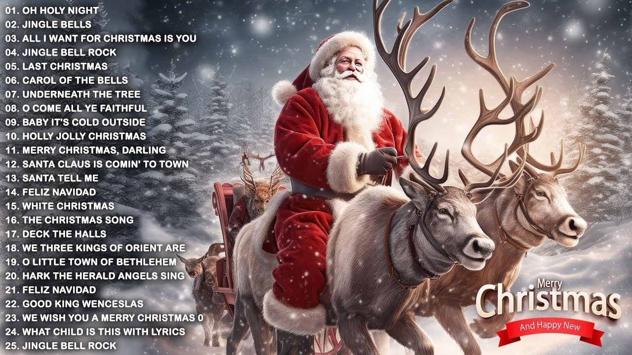 Top 50 Christmas Songs of All Time 🎄 Best Christmas Music Playlist