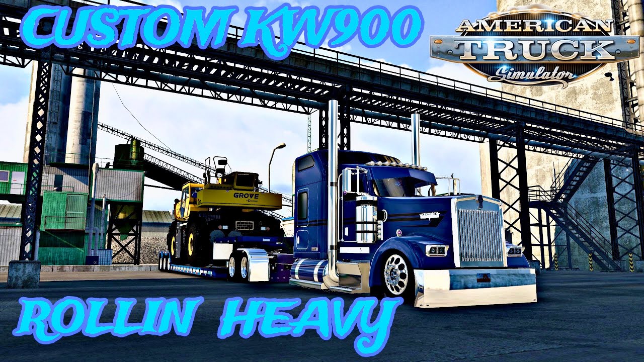 Should I Keep This Lowboy?Custom W900 Heavy Haul Action/ 1.52