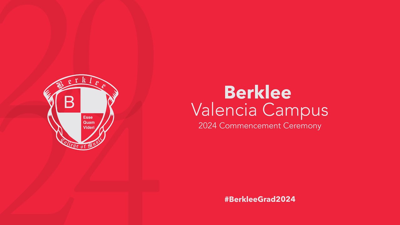 Berklee Valencia's Commencement Ceremony 2024