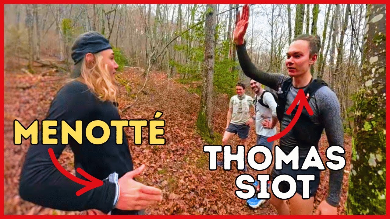 Faire un TRAIL MENOTTÉ : Je croise Thomas Siot et Paul Cornut !