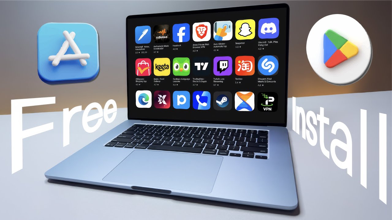 Install any iOS & Android Applications on your Mac M1:M2:M3:M4 for FREE
