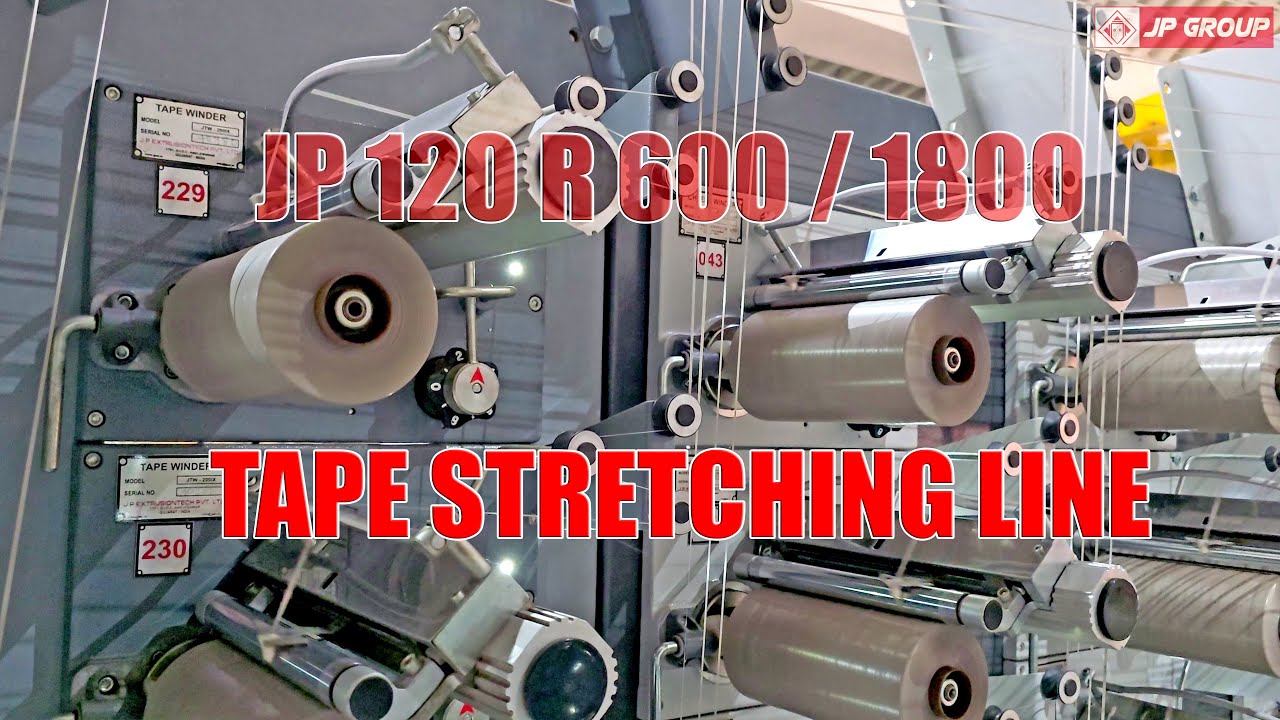 Tapeline - 600 Kgs/Hr for 100% rPP
