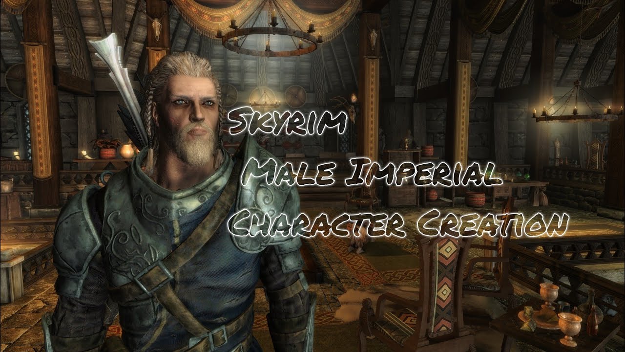 Skyrim Anniversary Edition - Male Imperial Character Creation (No Mods)
