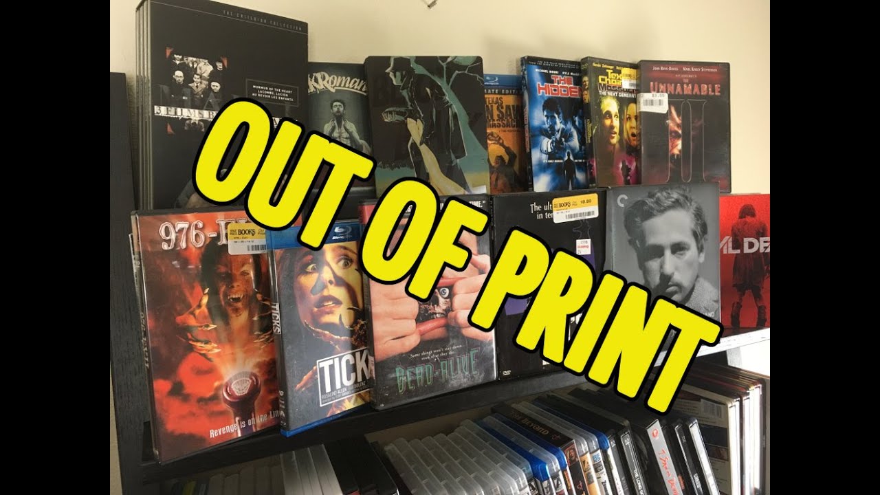 My Rare / Out of Print Blu-Ray & DVDs