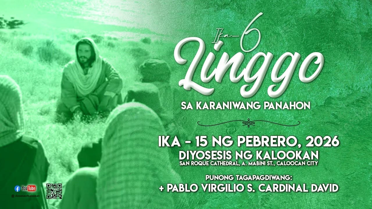 02.15.26 |9AM|  Ika-6 Linggo sa Karaniwang Panahon