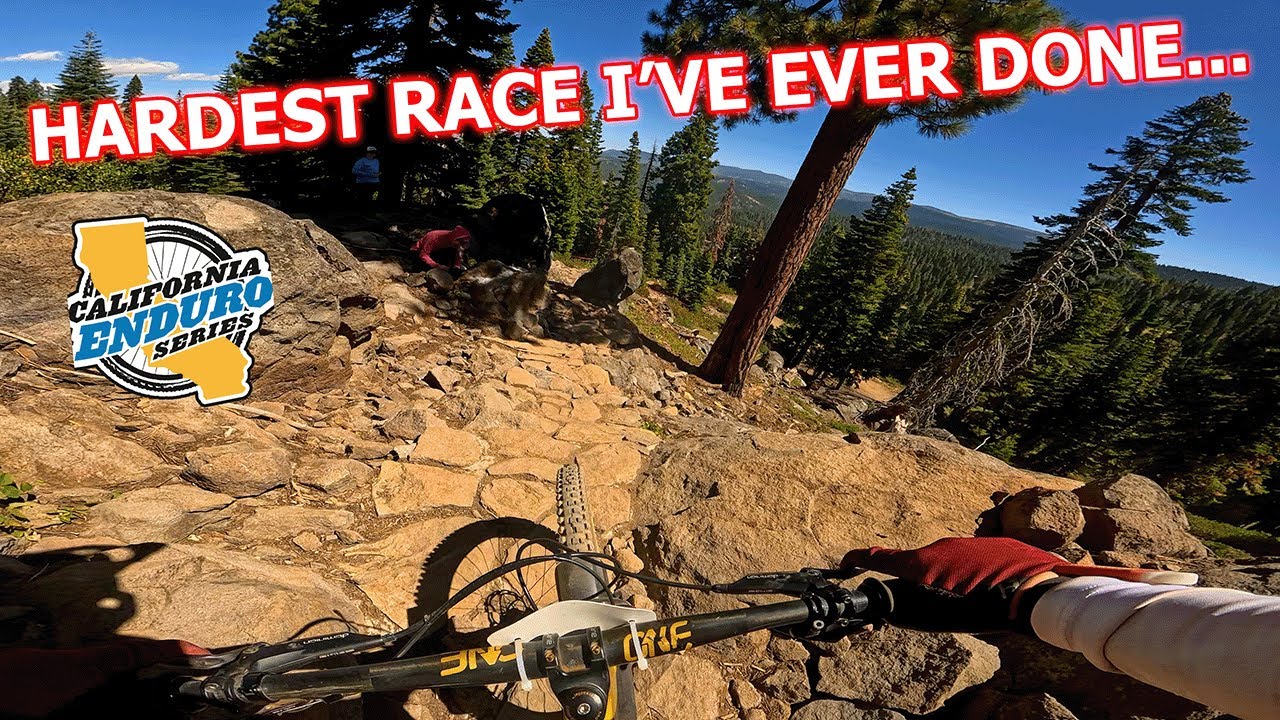 Racing the GNARLIEST MTB Enduro Race in California! DAY 1 CES North Star Mountain Bike DH
