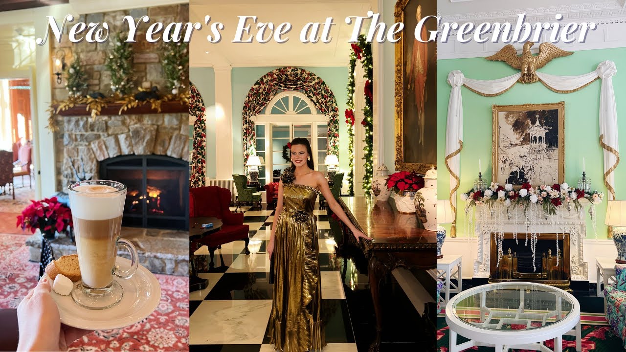 VLOG | new year's eve at the greenbrier, happy 2023!