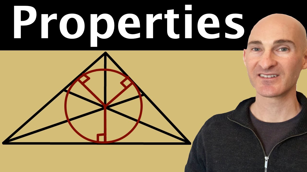 Incenter, Circumcenter, Centroid, Orthocenter (Properties & Diagrams)