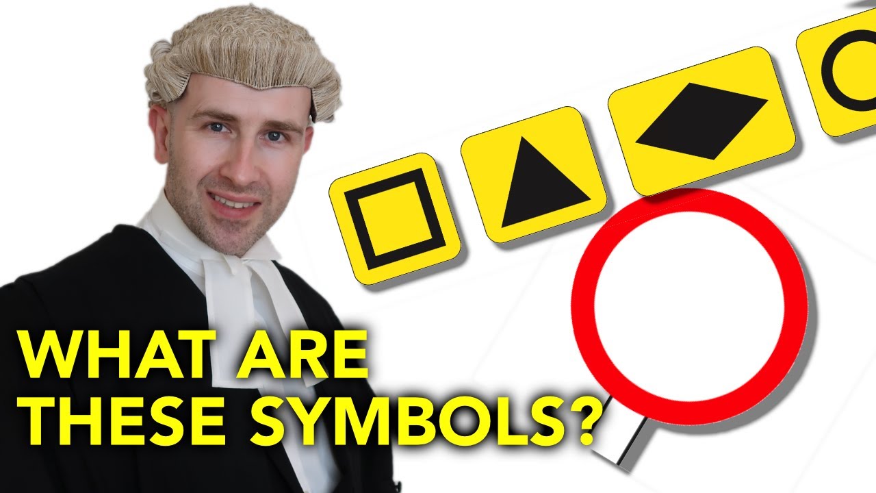 15 Road Signs and Symbols You Might Not Know! | BlackBeltBarrister