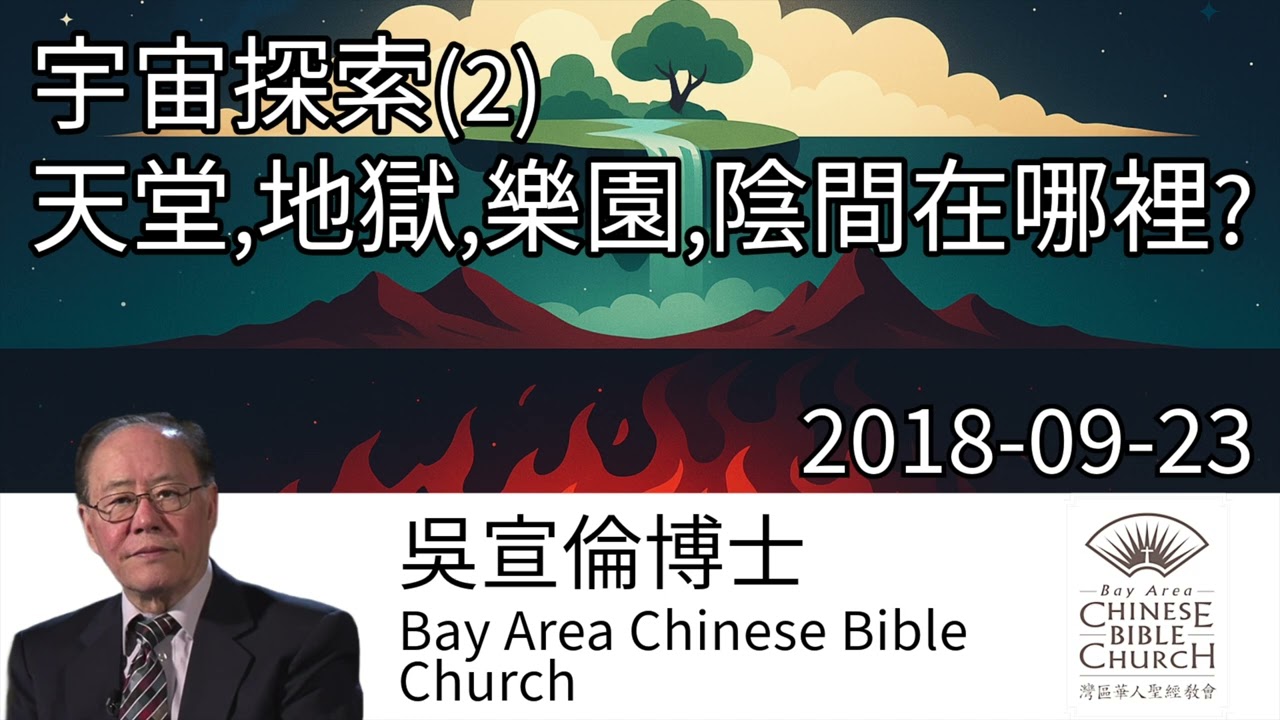 第2集 宇宙探索 天堂, 地獄, 樂園, 陰間在哪裡? Dr Daniel Wu 吳宣倫博士講道 愛因斯坦相對論 十一維度與末日啟示 4K