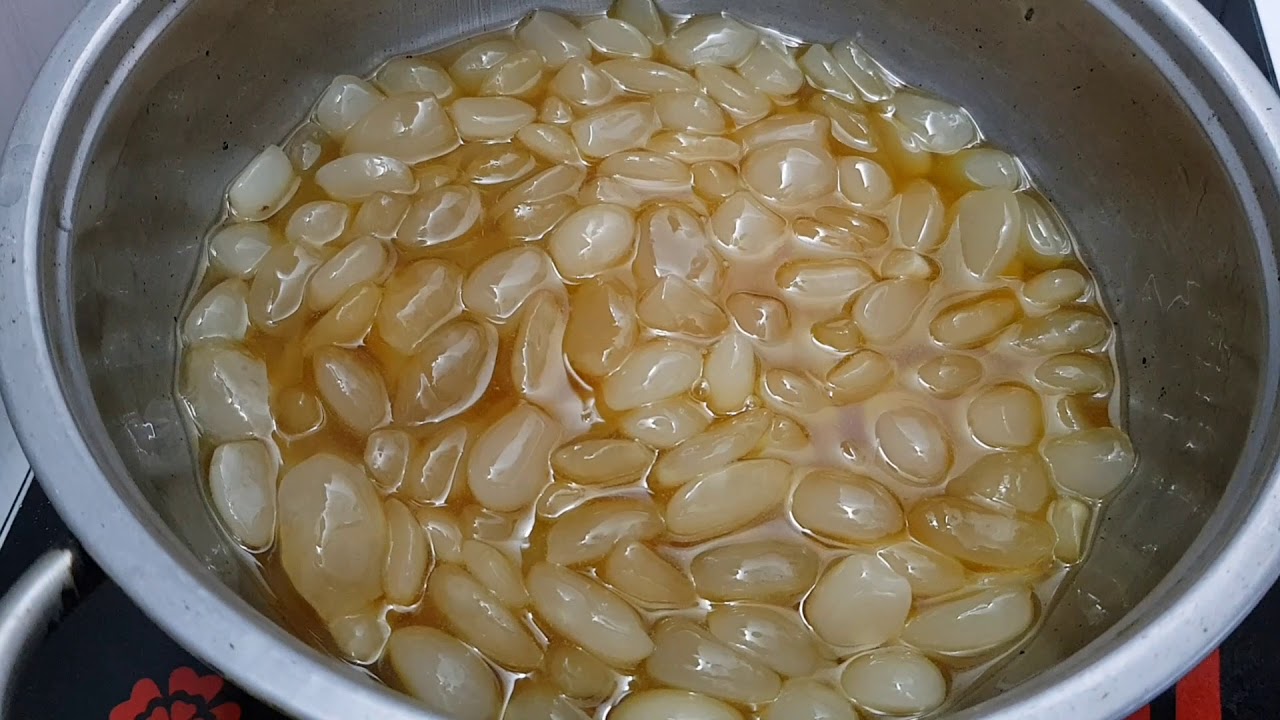 CÁCH RIM HẠT ĐÁC BẰNG SYRUP ĐƯỜNG THỐT NỐT ĐỂ DÙNG LÂU QUANH NĂM