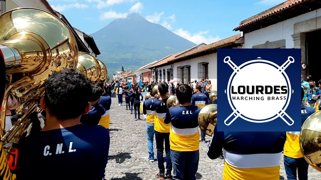 Lourdes Marching Brass / Desfile 25 de Julio Antigua Guatemala 2022