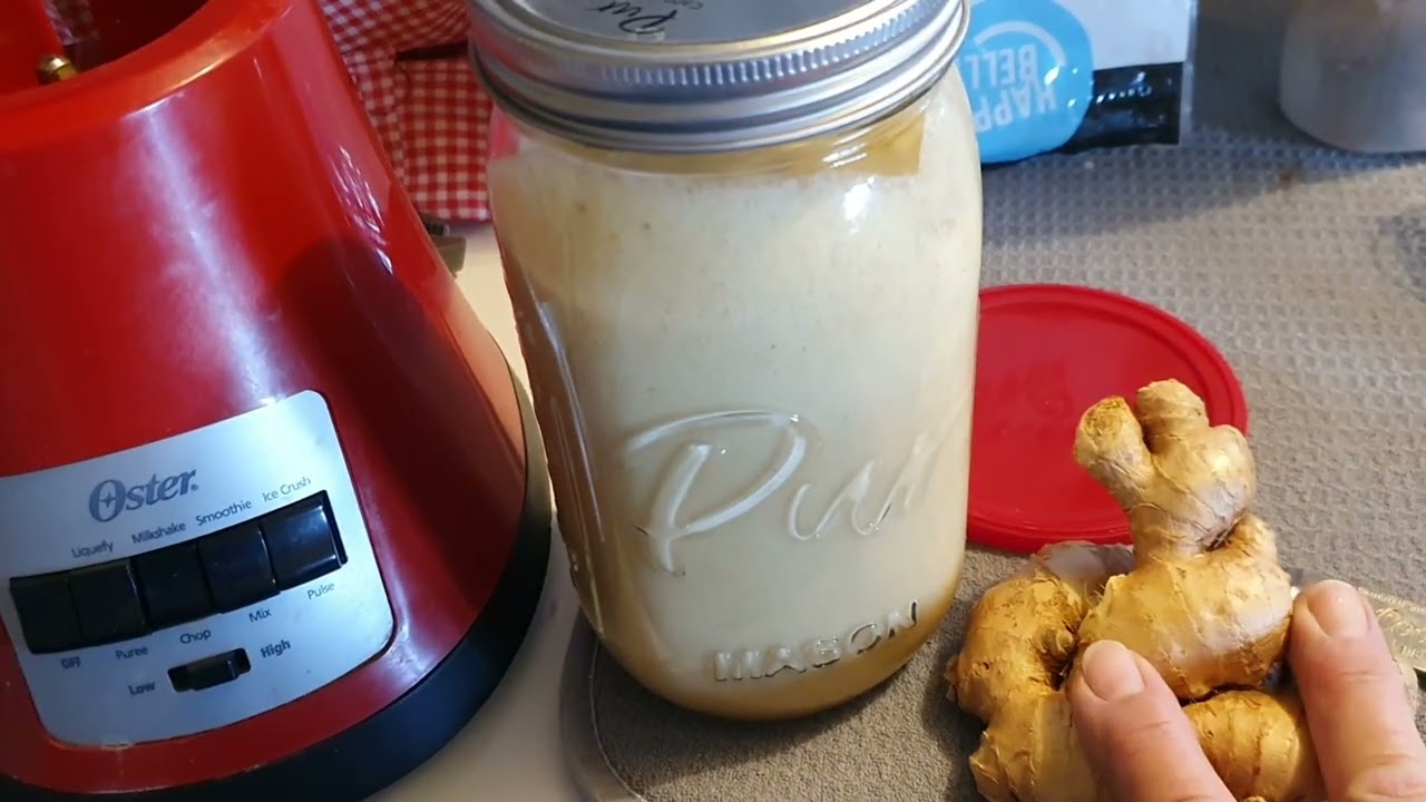 do-it-yourself Ginger shots