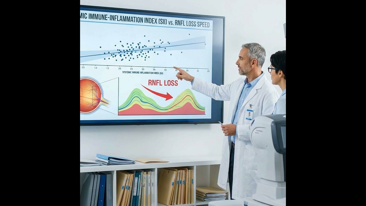 Systemic immune-inflammation index (SII) and the speed of RNFL loss