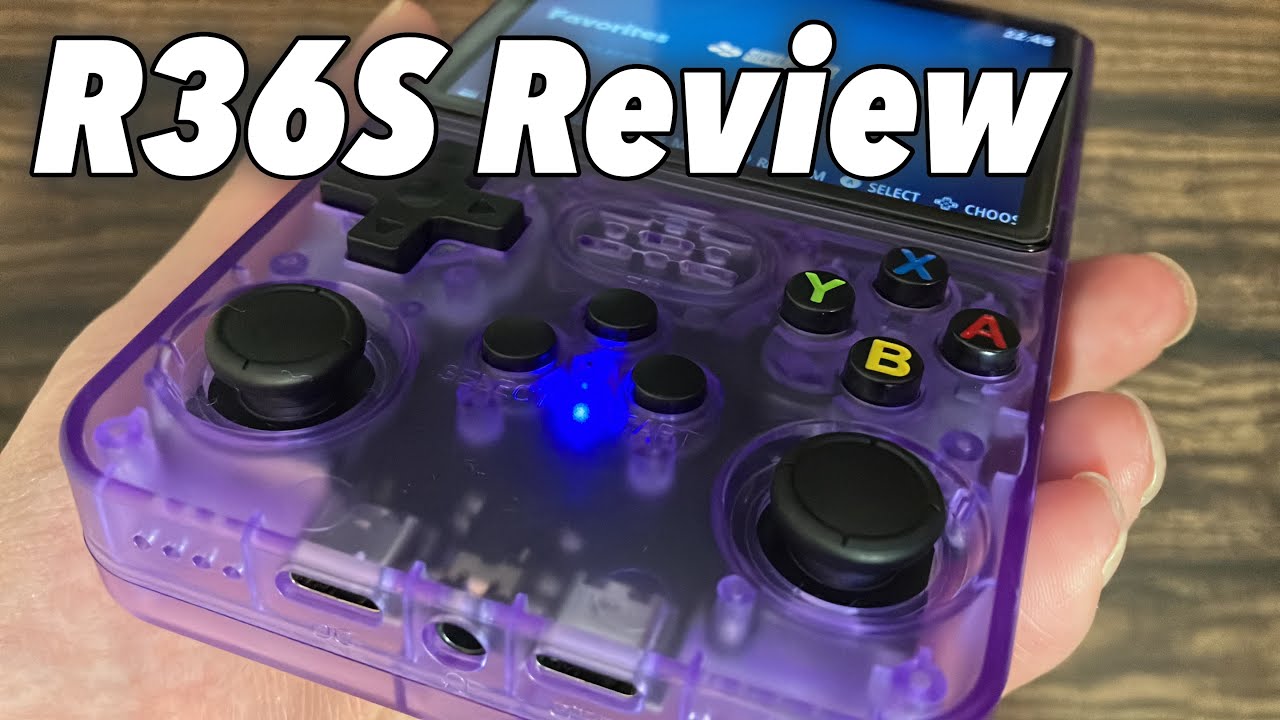 出来はいいけどお勧めしにくい中華ゲーム機R36S / R36S Review