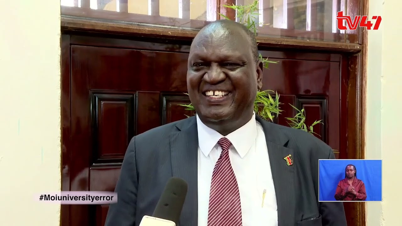 Why should I resign?; Unless there proof against me:  Isaac Kosgey, Moi Uni VC | #MoiUniversityError