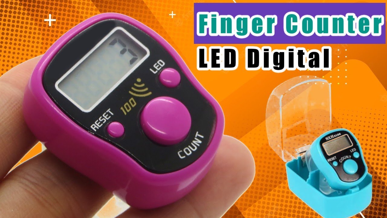 Unboxing Finger Counter Digital - Tasbih Digital - Tasbeh