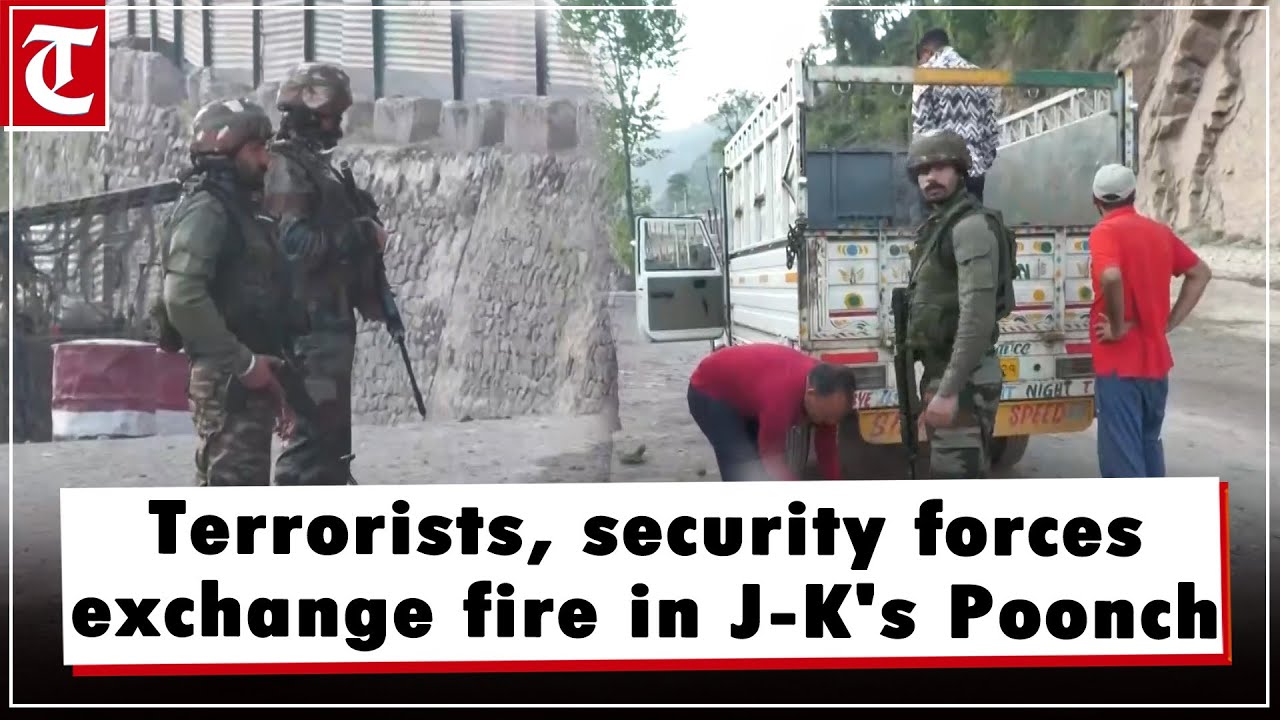 Security forces conduct search operations in J&K's Poonch after terrorist attack