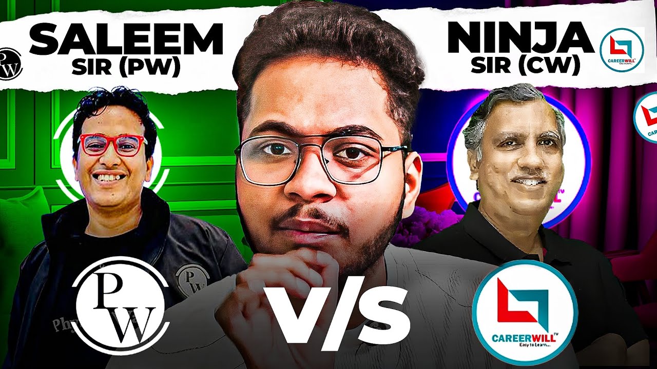 ⚠️ Saleem Sir pw or Ninja Sir cw Which One is good ⁉️