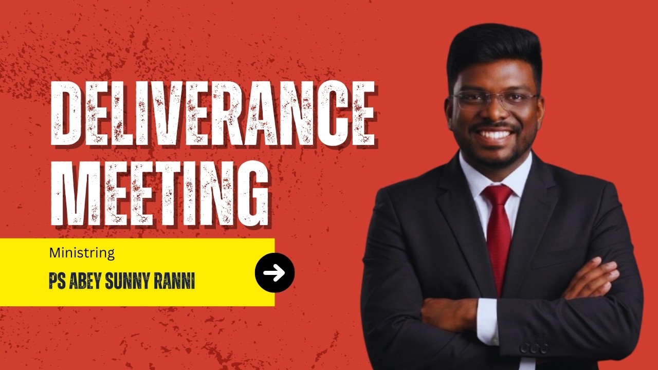 🔴LIVE|DELIVERANCE MEETING | MIRACLE CHURCH RANNI 17/03/2026| PR ABEY SUNNY RANNI