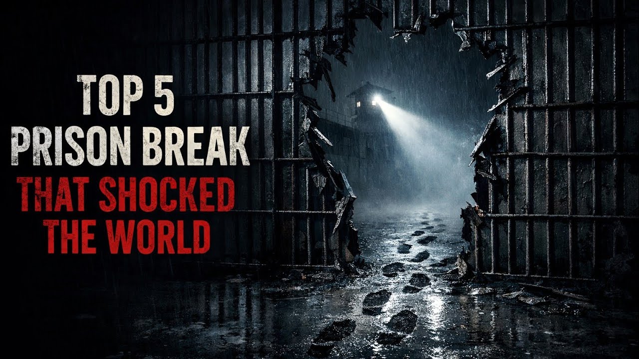 Top 5 prison break that shocked the world | True crime Documentary 