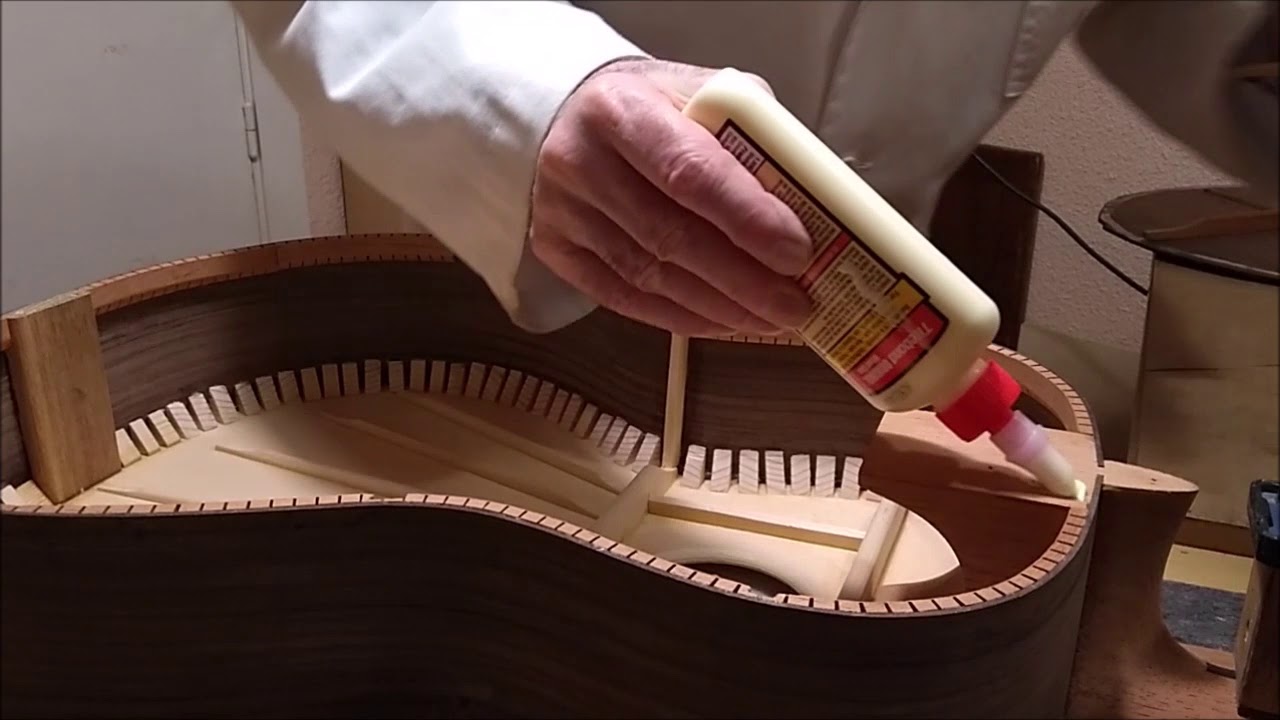 Construcción de guitarra clásica (10)   Building classical guitar (10)