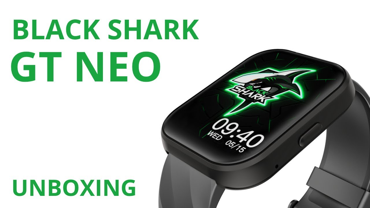 BLACK SHARK GT NEO SMART WATCH UNBOXING...!