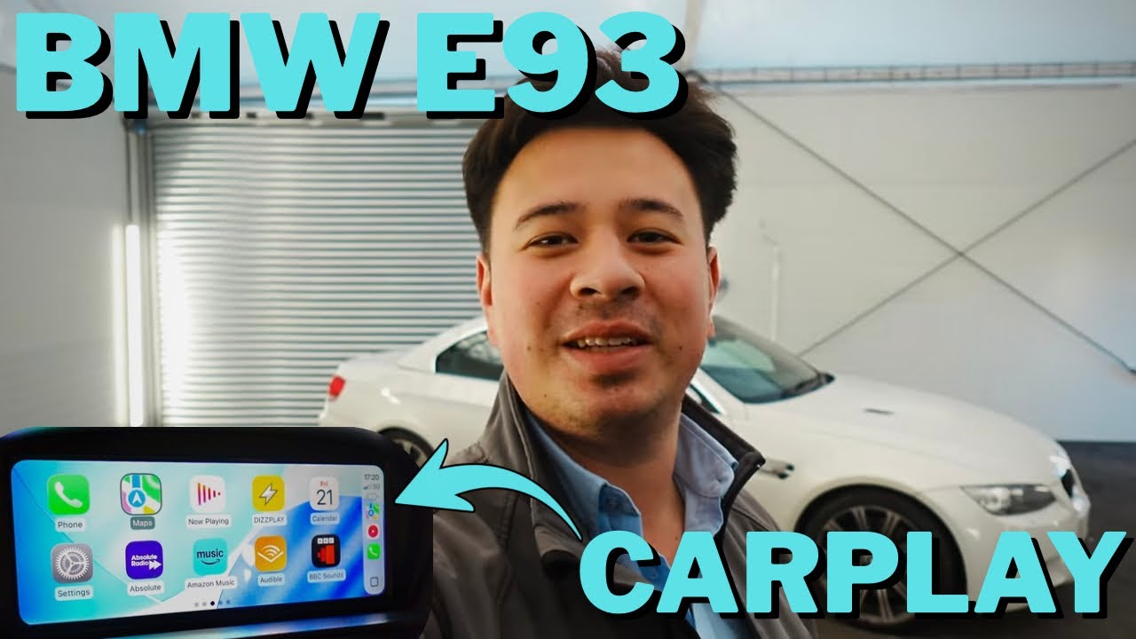 В BMW M3 устаревший дисплей заменен на 10-дюймовый HD-экран с CarPlay — 3 серии E90 E92 E93