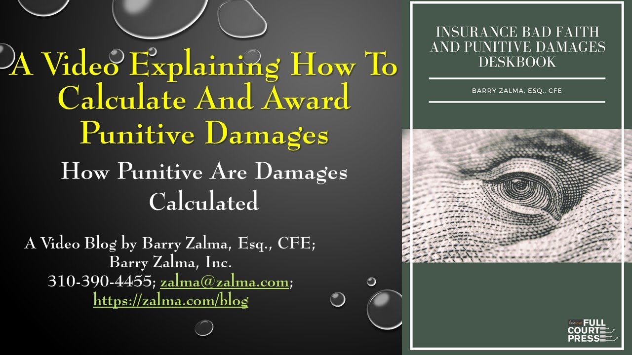 A Video Explaining how to Calculate and Award Punitive Damages