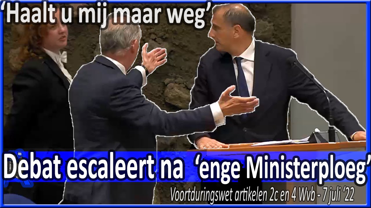 Paul van Meenen ontneemt Gidi Markuszower het woord en verzoekt bodes hem weg te halen Tweede Kamer