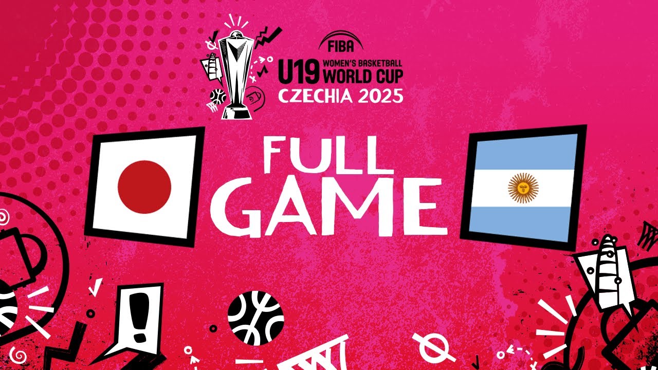Group Phase | Japan v Argentina | Full Basketball Game | FIBA U19 Women's Basketball World Cup 2025