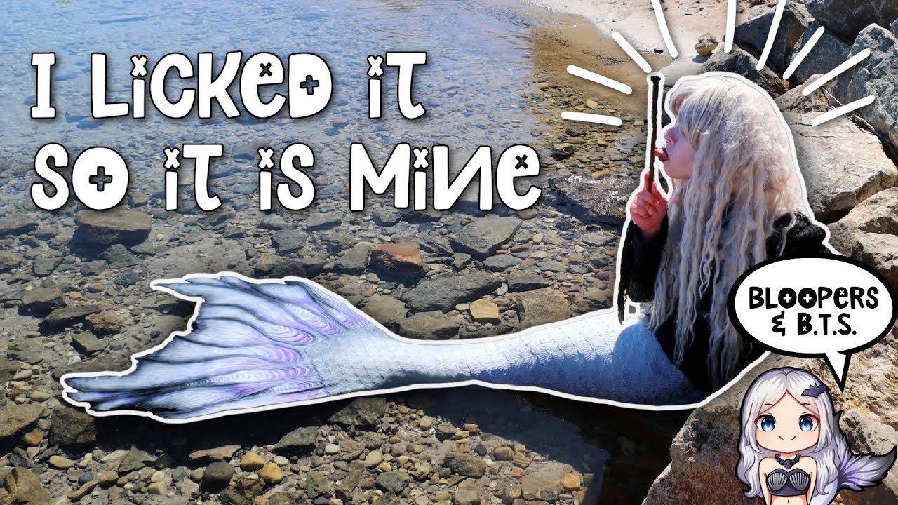 There's a fish in my armpit... 🙃(and other Mermaid Bloopers & Behind the Scenes footage - 2022)